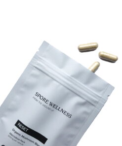 Spore Wellness (Reset) Macrodosing Mushroom Capsules (Choose from 5 Strains)